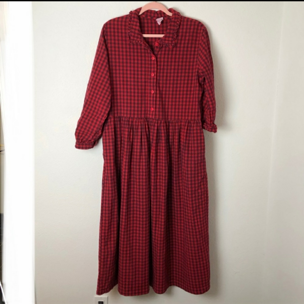 Hannah Anderson Plaid Dress